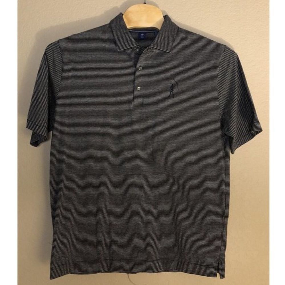 FootJoy FJ 1857 Polo Shirt Mens XL Short‎ Sleeve Pima Cotton/Spandex